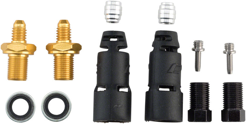 Load image into Gallery viewer, Jagwire-Pro-Quick-Fit-Adaptor-Kits-for-SRAM-Avid-Disc-Brake-Hose-Kit-Mountain-Bike-BR2486-Disc-Brake-Hose-Kit-For-Bicycle