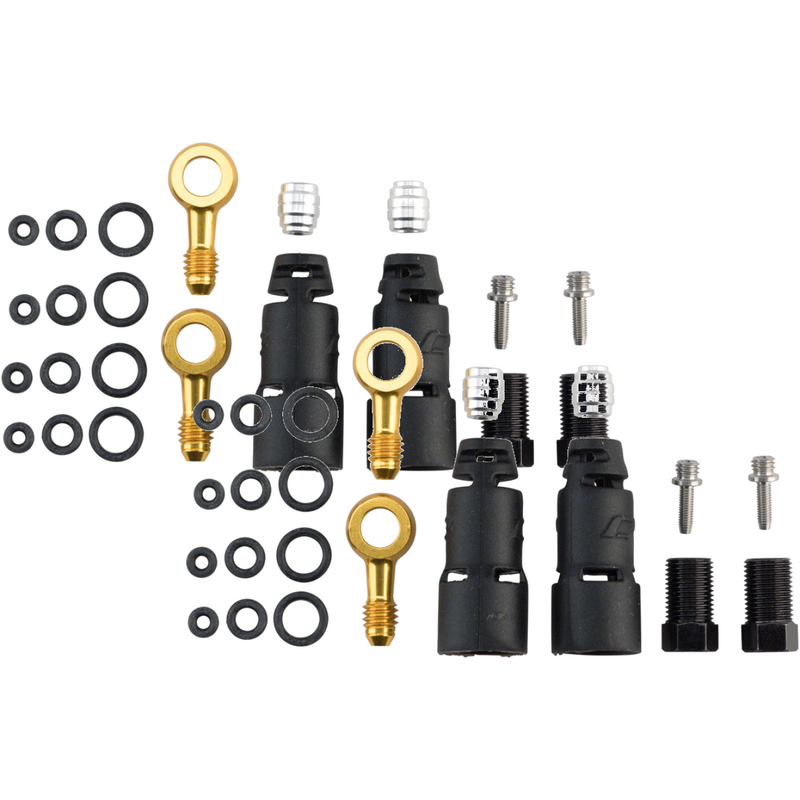 Load image into Gallery viewer, Jagwire-Pro-Quick-Fit-Adaptor-Kits-for-SRAM-Avid-Disc-Brake-Hose-Kit-Mountain-Bike-BR2487PO2-Disc-Brake-Hose-Kit-For-Bicycle