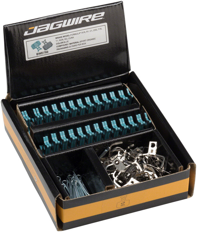 Load image into Gallery viewer, Jagwire Sport Organic Disc Brake Pads Formula C1 CR3 Cura Mega R1/R1R RO/ROR RX