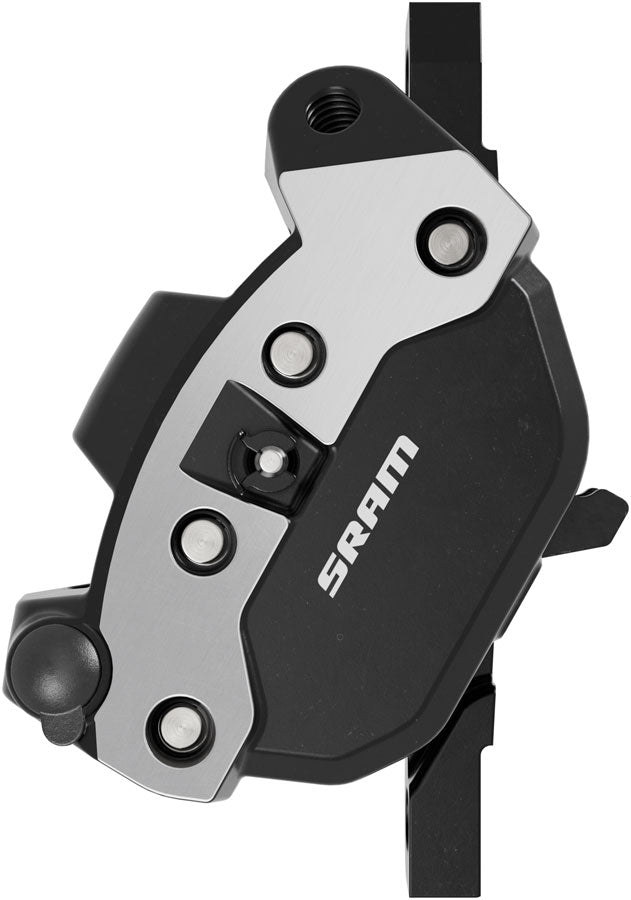 Load image into Gallery viewer, SRAM Maven Ultimate Disc Brake Caliper Assembly - Front/Rear, Post Mount, 4-Piston, Black/Silver, B1