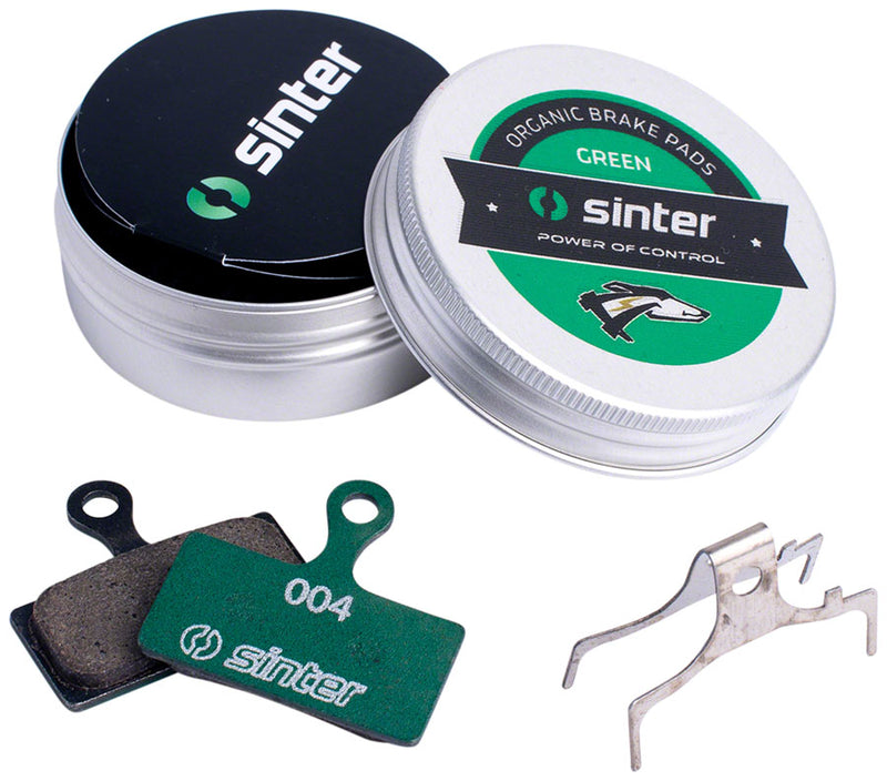 Load image into Gallery viewer, Sinter Green s2032 Organic Disc Brake Pads Bundle Shimano G Type, High-Performance Racing Compound