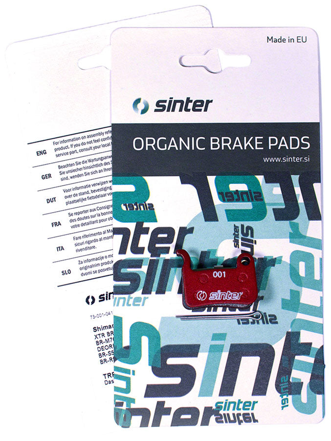 Load image into Gallery viewer, Sinter RED s514 Origin8 Vise Hyd-Mech / Shimano Alfine R505, Alfine S500, Alfine S501, Deore M535, M545, Deore M585,