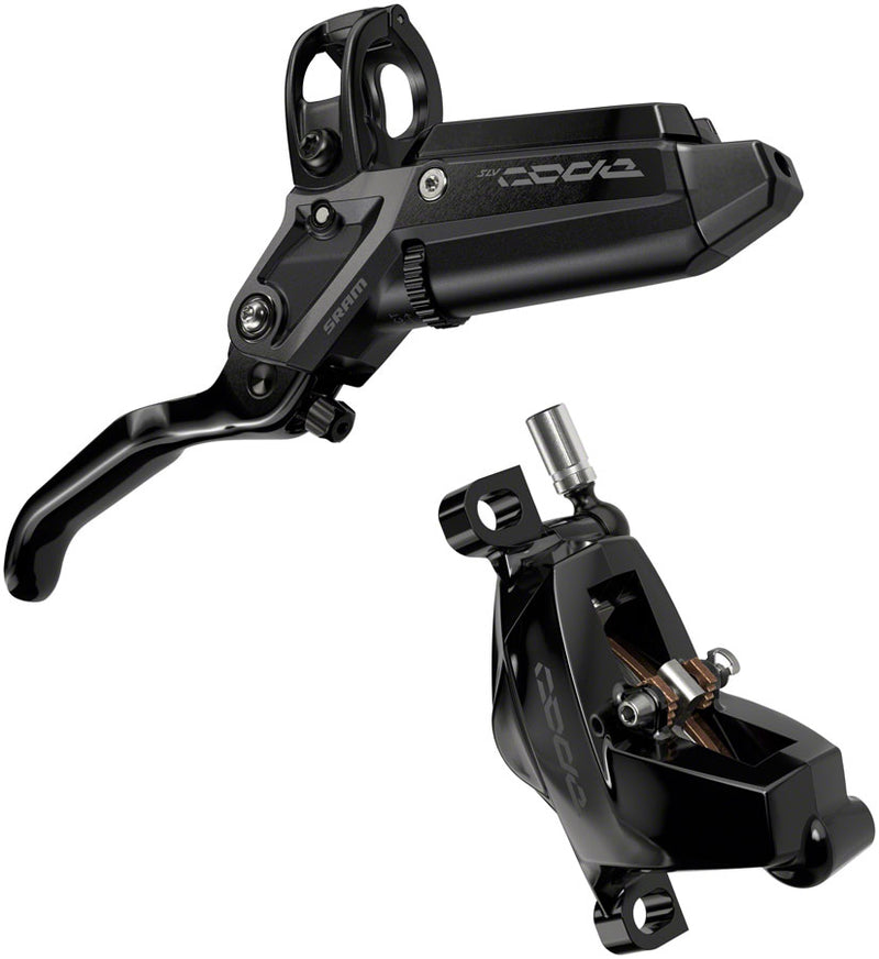 Load image into Gallery viewer, SRAM-Code-Silver-Stealth-4-Piston-Disc-Brake-and-Lever-Disc-Brake-&-Lever-Mountain-Bike-DBKL0504-MTB-Flat-Bar-Disc-Brakes