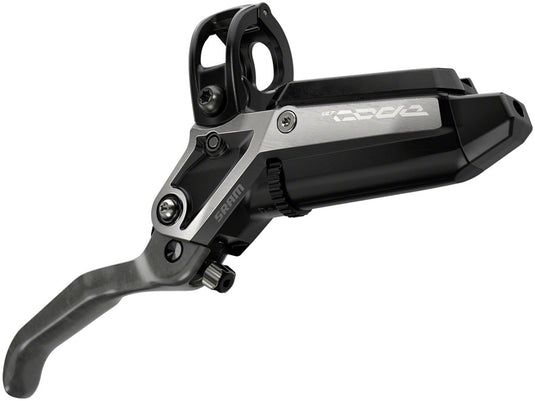 SRAM Code Ultimate Stealth Disc Brake and Lever - Front, Post Mount, 4-Piston, Carbon Lever, Titanium Hardware,