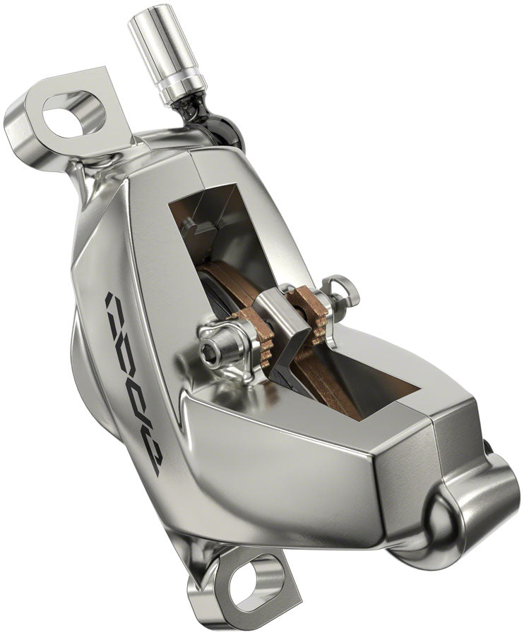 Load image into Gallery viewer, SRAM Code Ultimate Stealth Disc Brake and Lever - Front, Post Mount, 4-Piston, Carbon Lever, Titanium Hardware,