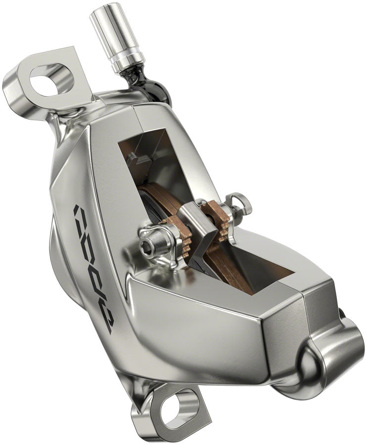 Load image into Gallery viewer, SRAM Code Ultimate Stealth Disc Brake and Lever - Rear, Post Mount, 4-Piston, Carbon Lever, Titanium Hardware,