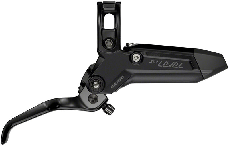 Load image into Gallery viewer, SRAM Level Silver Stealth Disc Brake and Lever - Front, Post Mount, 2-Piston, Aluminum Lever, SS Hardware, Black, C1