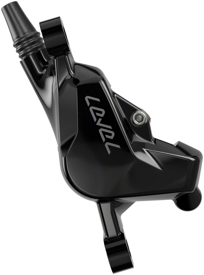 Load image into Gallery viewer, SRAM Level Silver Stealth Disc Brake and Lever - Front, Post Mount, 2-Piston, Aluminum Lever, SS Hardware, Black, C1
