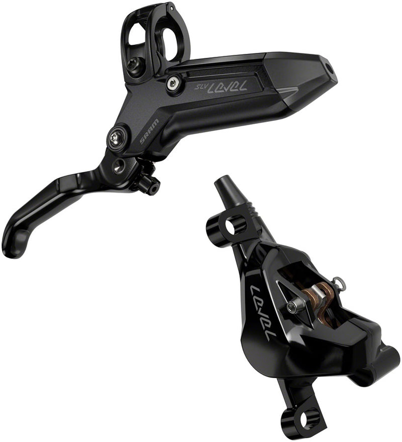Load image into Gallery viewer, SRAM-Level-Silver-Stealth-2-Piston-Disc-Brake-and-Lever-Disc-Brake-&-Lever-DBKL0501-MTB-Flat-Bar-Disc-Brakes