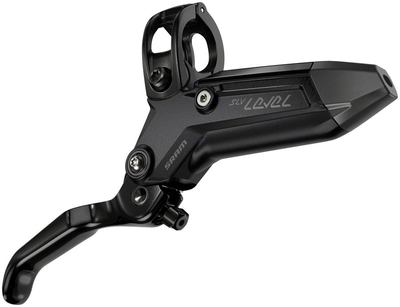 Load image into Gallery viewer, SRAM Level Silver Stealth Disc Brake and Lever - Front, Post Mount, 4-Piston, Aluminum Lever, SS Hardware, Black, C1