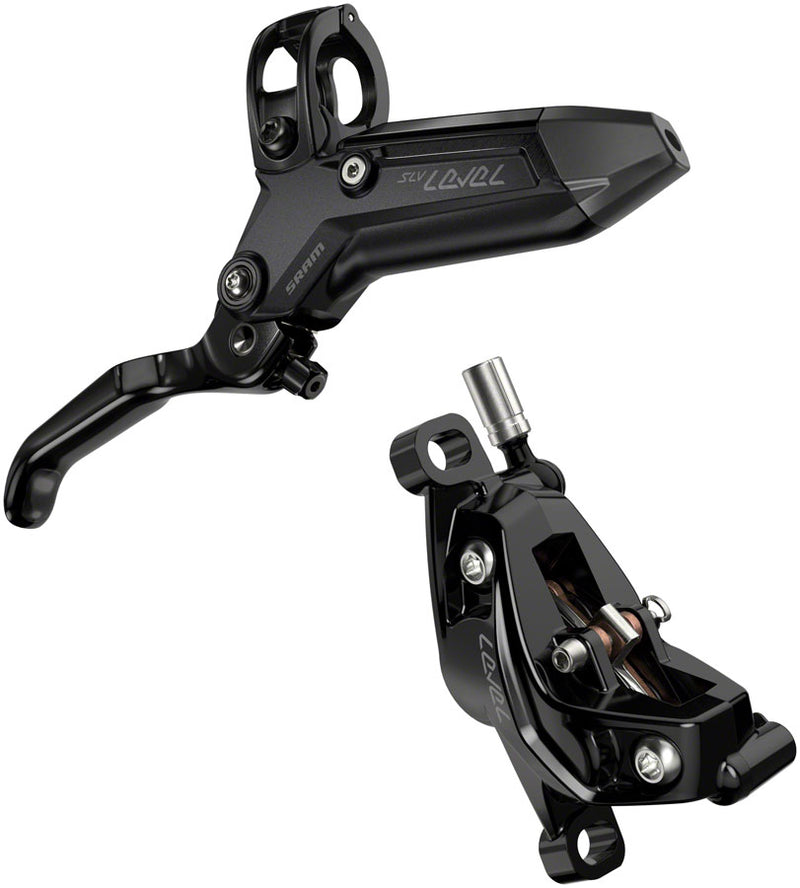 Load image into Gallery viewer, SRAM-Level-Silver-Stealth-4-Piston-Disc-Brake-and-Lever-Disc-Brake-&-Lever-DBKL0499-MTB-Flat-Bar-Disc-Brakes