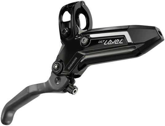 SRAM Level Ultimate Stealth Disc Brake and Lever - Rear, Post Mount, 2-Piston, Carbon Lever, Titanium Hardware, Gloss