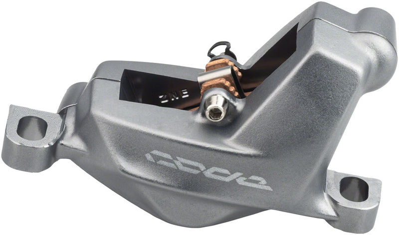 Load image into Gallery viewer, SRAM Code Bronze Stealth Disc Brake Caliper Assembly - Front/Rear, Post Mount, 4-Piston, Dark Polar, C1