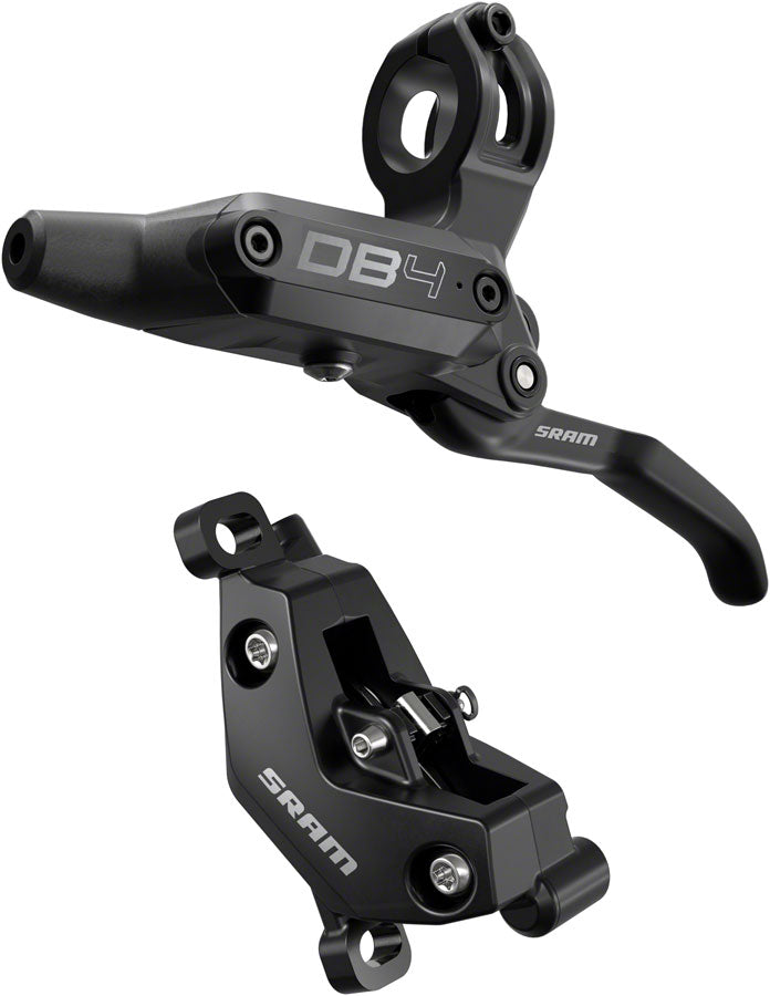 Load image into Gallery viewer, SRAM DB4 Hydraulic Disc Brake & Lever Set - 4-Piston Post Mount, Aluminum, Black