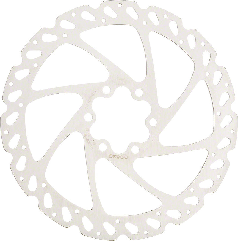 Load image into Gallery viewer, Hayes V6 Disc Brake Rotor 160mm 6 Bolt Silver With Hardware Bicycle Bike