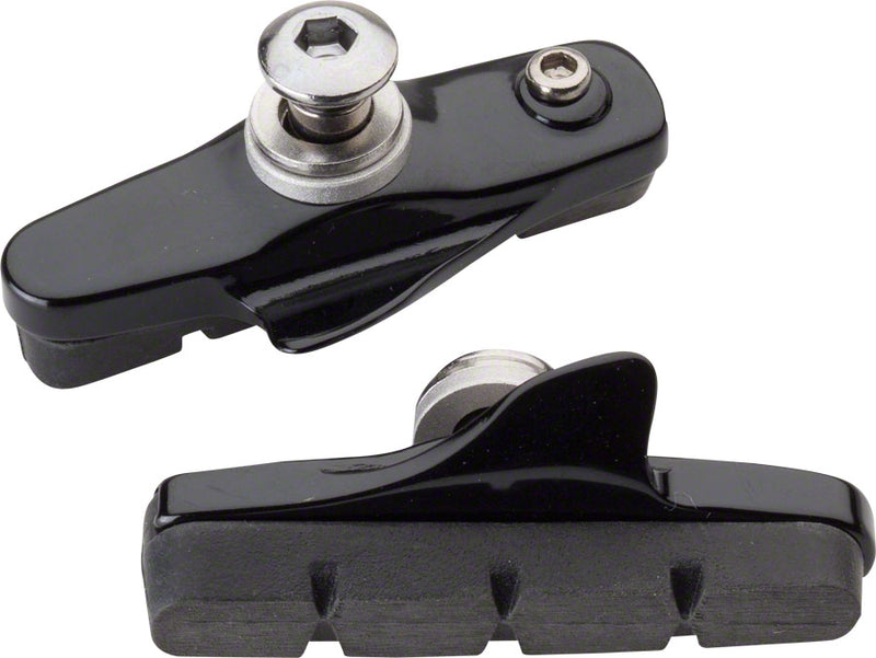 Load image into Gallery viewer, SRAM Apex Brake Pad & Holder Kit Black, Cartridge Caliper, Bolt-In Attachment, Standard Rim Compatibility (Pair)