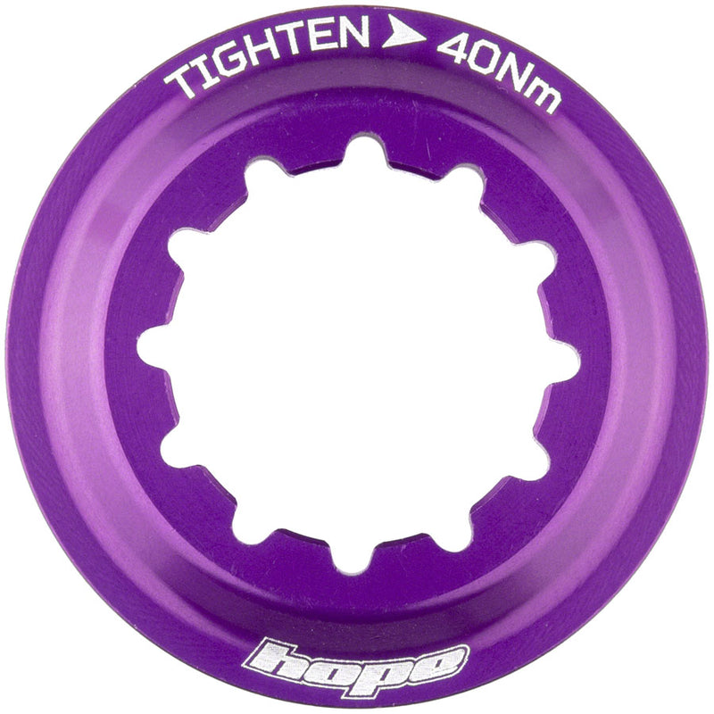 Load image into Gallery viewer, Hope Center Lock Disc Lockring - Purple Compatible With Other Manufacturers