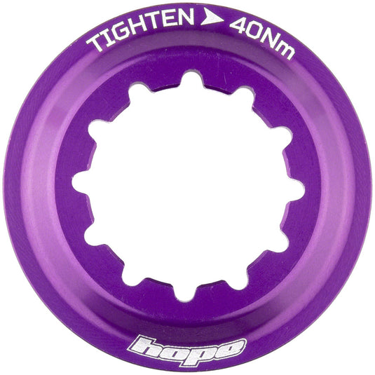 Hope Center Lock Disc Lockring - Purple Compatible With Other Manufacturers