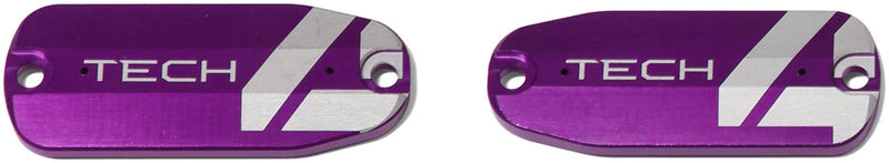 Load image into Gallery viewer, Hope Tech 4 Brake Lever Reservoir Lid - Purple, Pair