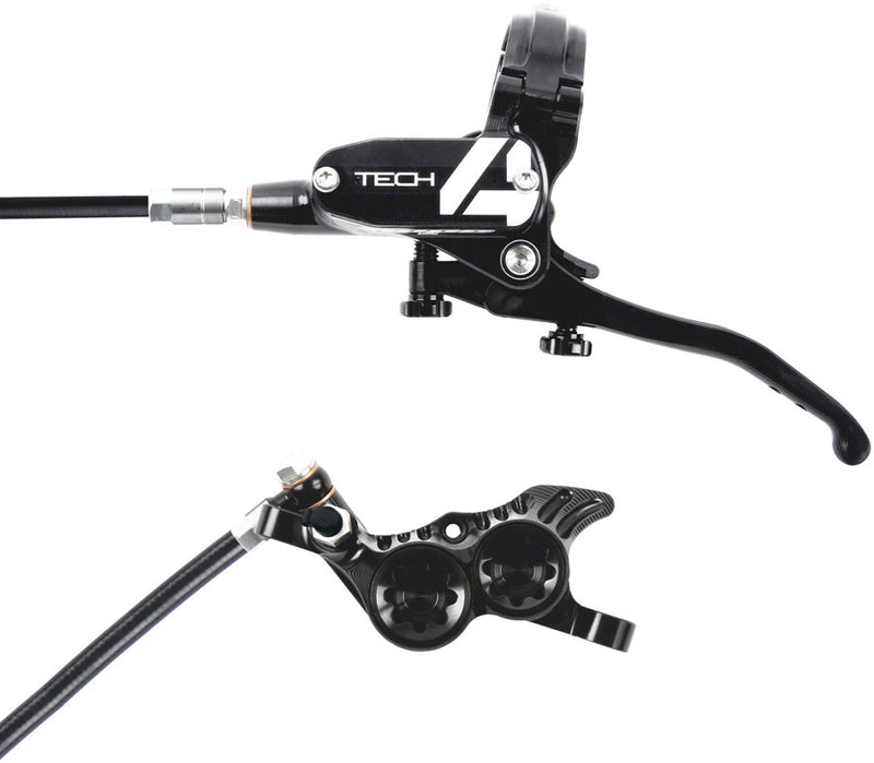 Load image into Gallery viewer, Hope Tech 4 V4 Hydraulic Disc Brake Set - Front & Rear, Post Mount, Black, Performance Cycling Components