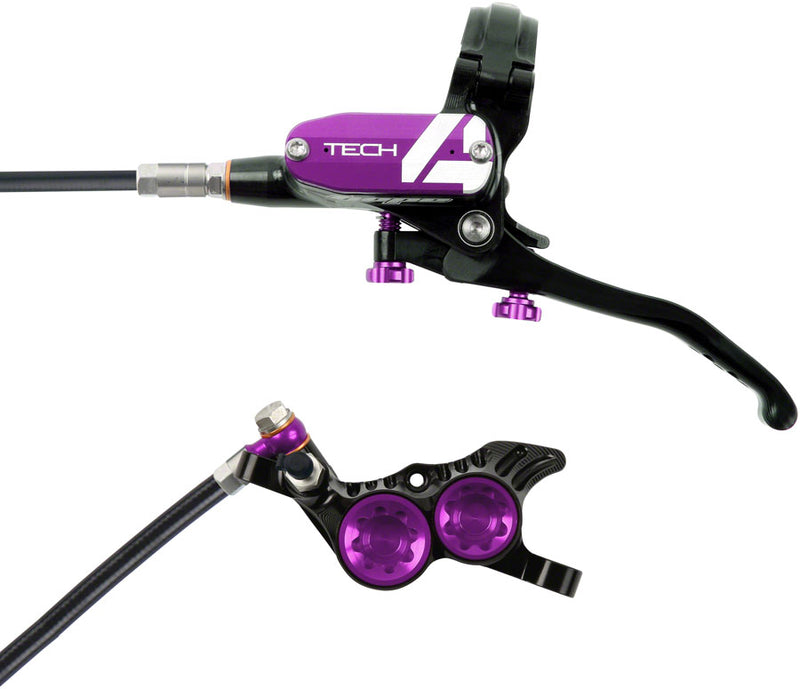 Load image into Gallery viewer, Hope-Tech-4-V4-Disc-Brake-&-Lever-Set-Disc-Brake-&-Lever-Universal-DBKL0327-MTB-Flat-Bar-Disc-Brakes