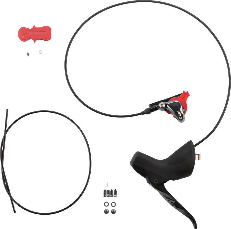 Load image into Gallery viewer, SRAM Force 1 Left Hydraulic Brake Lever with Force Disc Brake Caliper, 950mm Hose, Flat Mount