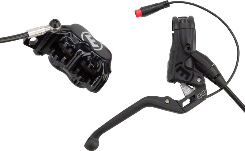 Load image into Gallery viewer, Magura MT5e eBike Hydraulic Disc Brake & Lever Bundle - Front/Rear, Post Mount, Light & Power Cut-Off