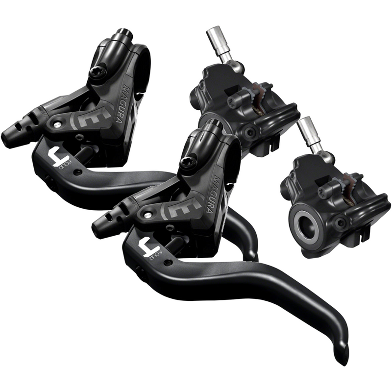 Load image into Gallery viewer, Magura-MT4-Disc-Brake-Disc-Brake-&-Lever-BR6458PO2-MTB-Flat-Bar-Disc-Brakes