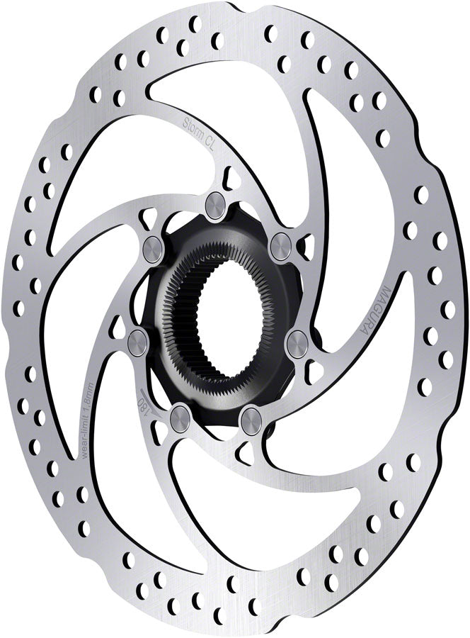 Load image into Gallery viewer, Pack of 2 Magura Storm CL Disc Brake Rotor - 160mm, Center Lock, Silver