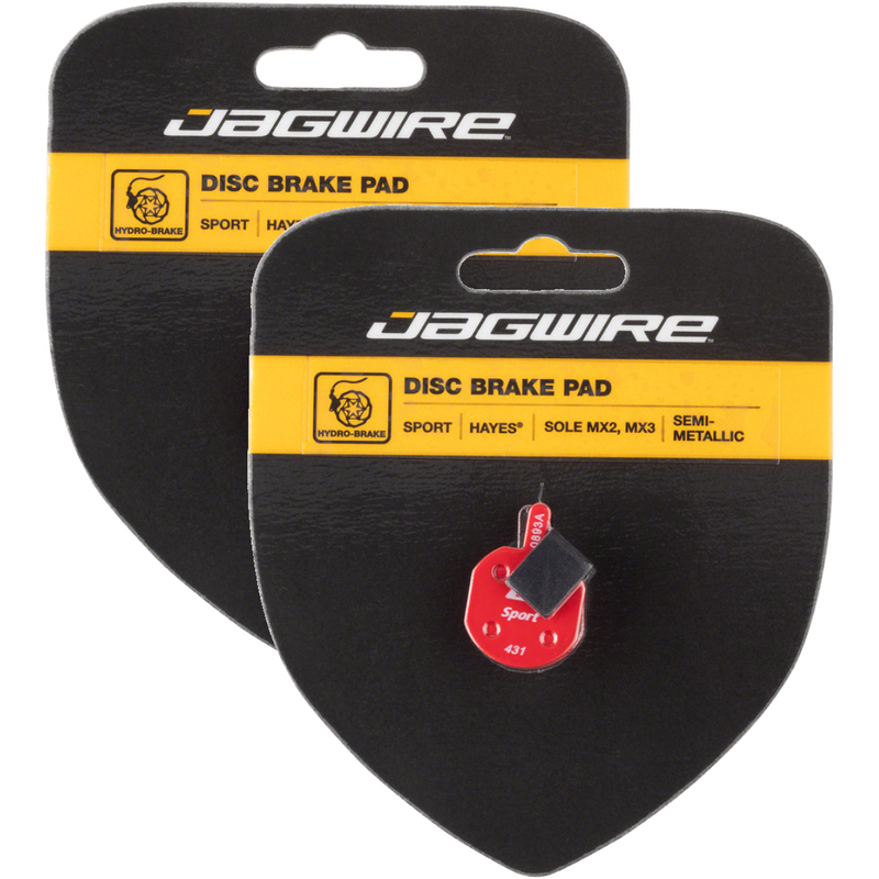 Load image into Gallery viewer, Jagwire-Disc-Brake-Pad-Semi-Metallic-BR7821PO2-Disc-Brake-Pads