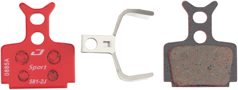 Load image into Gallery viewer, Jagwire Mountain Sport SemiMetallic Disc Brake Pads for Formula R1R, R1, C1, CR3