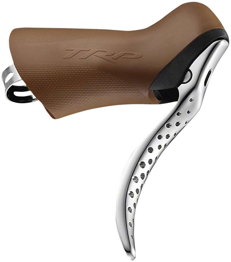 Load image into Gallery viewer, TRP Hylex RS Disc Brake and Lever - Left Hand Lever, Hydraulic, Flat Mount, Gum/Silver