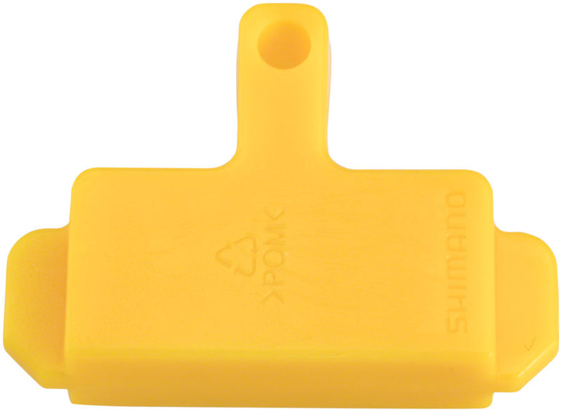 Load image into Gallery viewer, Shimano Deore BR-M6000 Disc Brake Caliper Yellow Plastic Bleeding Spacer