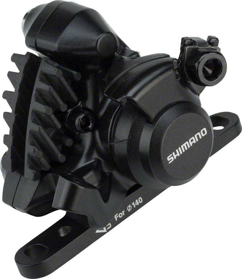 Load image into Gallery viewer, Shimano BR-RS305 Flat-Mount Disc Brake Calipers with Resin Pads Front & Rear, Drop/Flat-Bar Compatible, Black