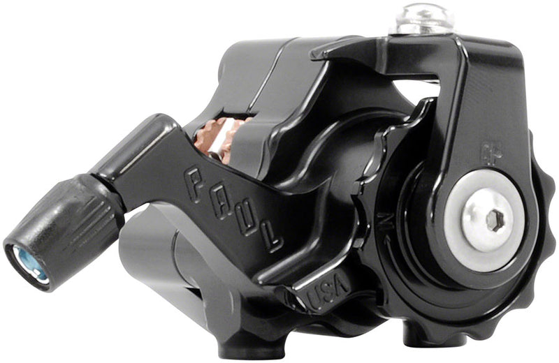 Load image into Gallery viewer, Paul Component Engineering Flat-Mount Klamper Disc Caliper, Road Short Pull, All-Black