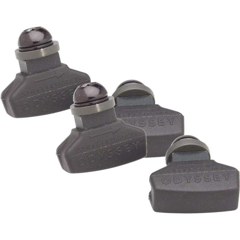Load image into Gallery viewer, Odyssey-Ghost-Brake-Shoe-Threaded-Post-Mountain-Bike-Cyclocross-Bike-Road-Bike-BR9295PO2-Bicycle-Brake-Pads