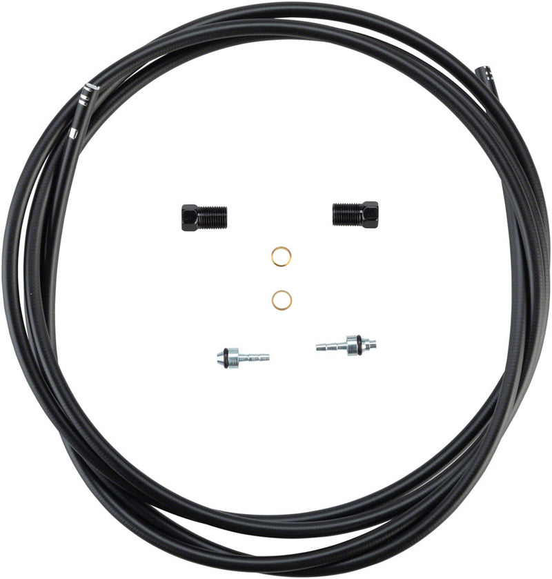 Load image into Gallery viewer, Pack of 2 Promax F1 / DSK-927 Hydraulic Disc Brake Hose Kit Black, 2000mm