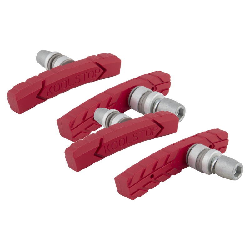 Load image into Gallery viewer, Koolstop-Brake-Shoe-Threaded-Post-Mountain-Bike-BRPD0317PO2-Bicycle-Brake-Pads