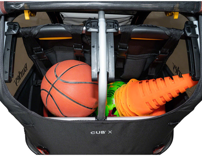 Load image into Gallery viewer, Burley Cub X Child Trailer - Double, Sandstone Red