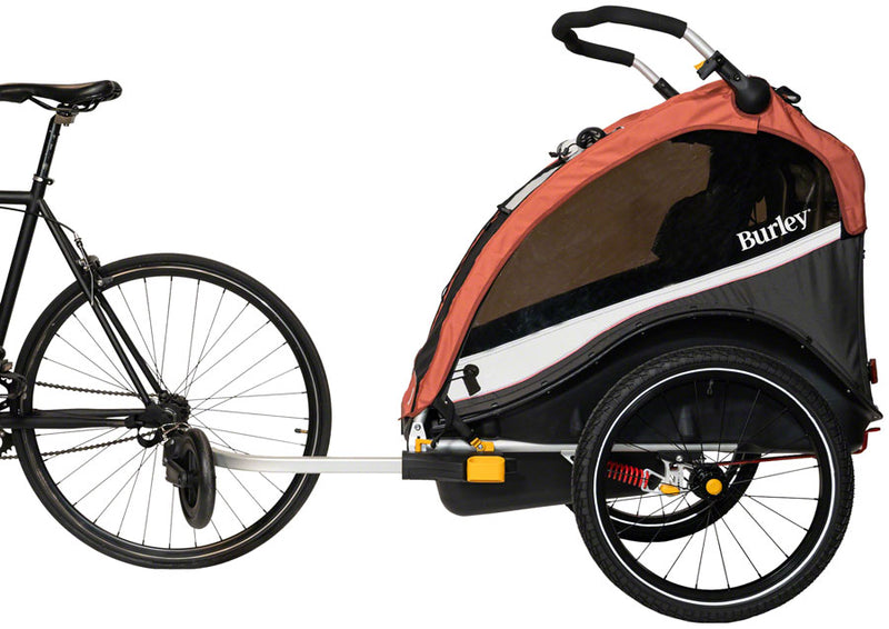 Load image into Gallery viewer, Burley Cub X Child Trailer - Double, Sandstone Red
