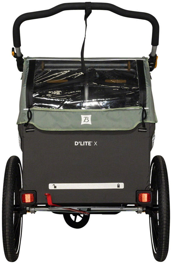Load image into Gallery viewer, Burley D'Lite X Child Trailer - Double, Sage Green