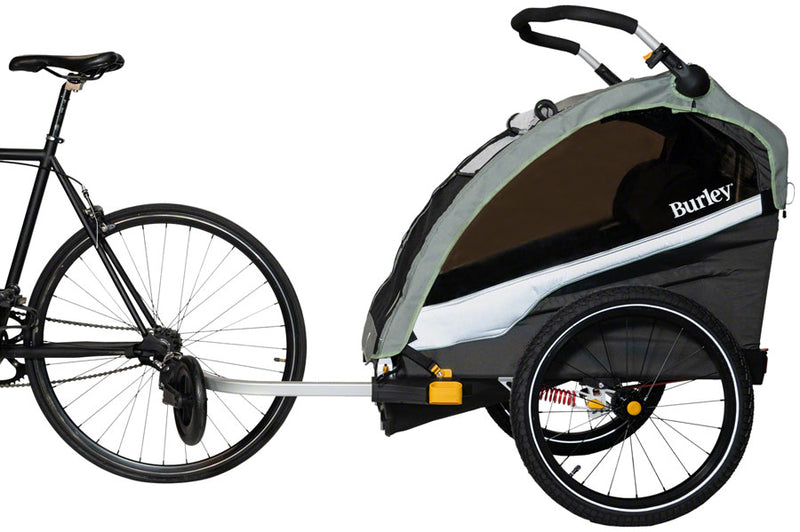 Load image into Gallery viewer, Burley D'Lite X Child Trailer - Double, Sage Green