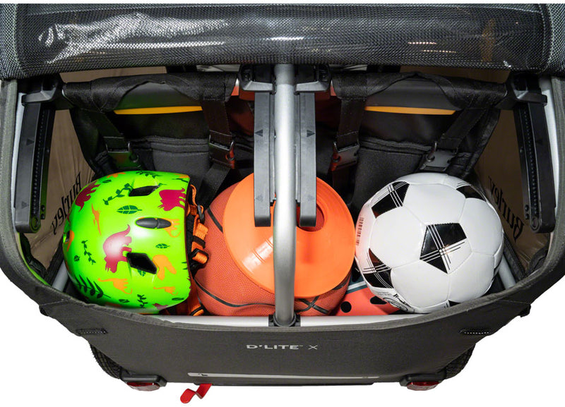 Load image into Gallery viewer, Burley D'Lite X Child Trailer - Double, Sage Green