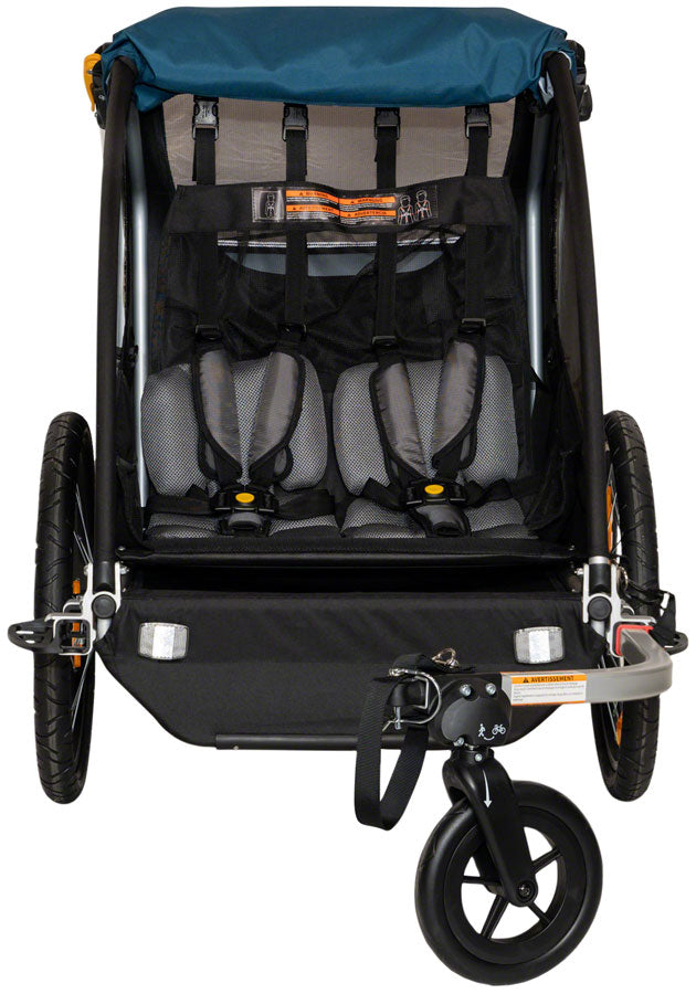 Load image into Gallery viewer, Burley Encore X Child Trailer - Double, Pacific Blue