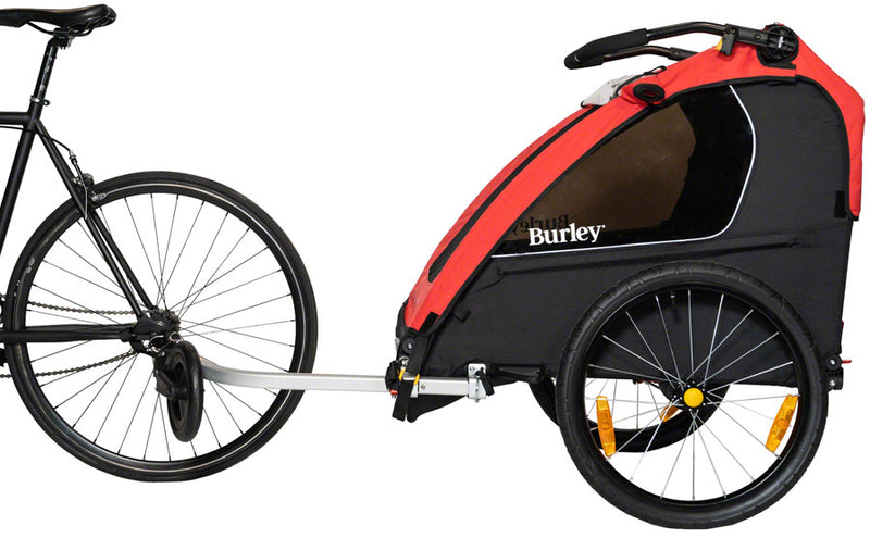Load image into Gallery viewer, Burley Honey Bee Child Trailer - Red