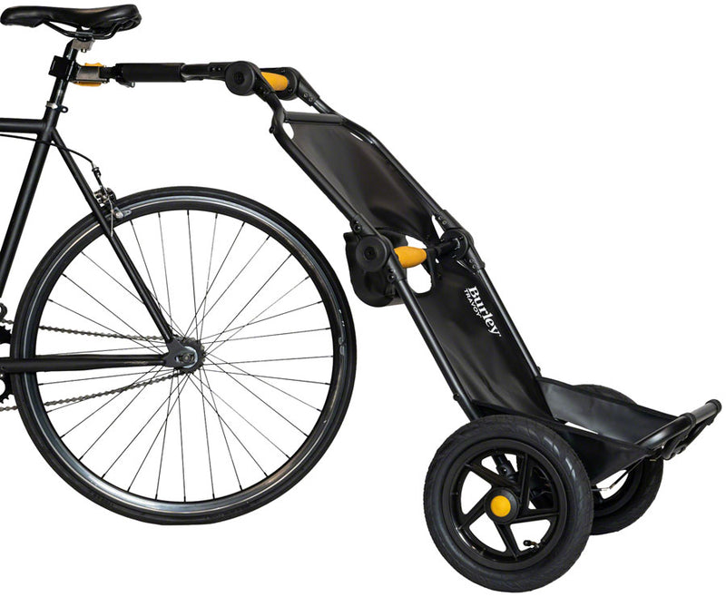Load image into Gallery viewer, Burley Travoy, Black Cargo Trailer - Black