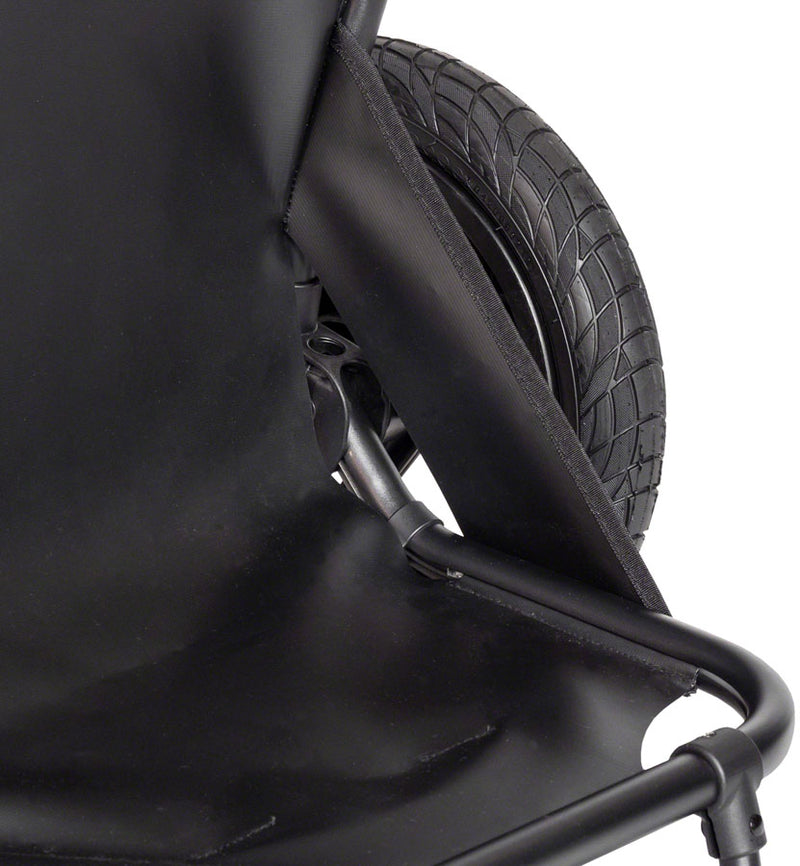 Load image into Gallery viewer, Burley Travoy, Black Cargo Trailer - Black