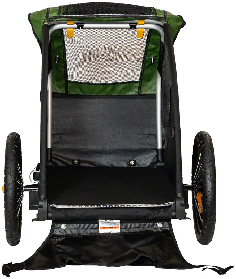 Load image into Gallery viewer, Burley Tail Wagon Pet Trailer - Fern Green