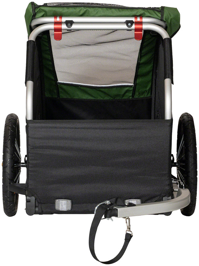 Load image into Gallery viewer, Burley Tail Wagon Pet Trailer - Fern Green