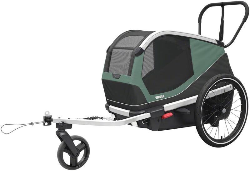Load image into Gallery viewer, Thule Bexey Dog Bike Trailer- Hazy Green, Medium